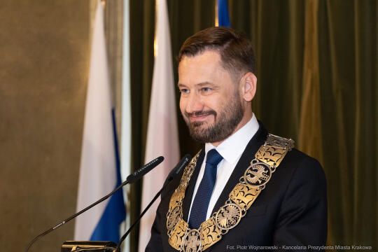 Uroczystość zaprzysiężenia prezydenta Aleksandra Miszalskiego